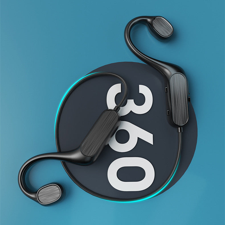 Auricular de conducción ósea inalámbrico retroaural clásico