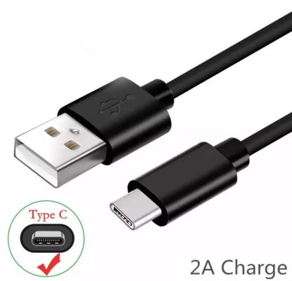 Cable de carga negro para auriculares de conducción ósea
