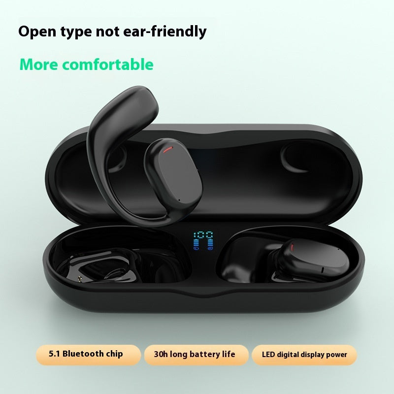 Auricular de conducción ósea inalámbrico supraaural