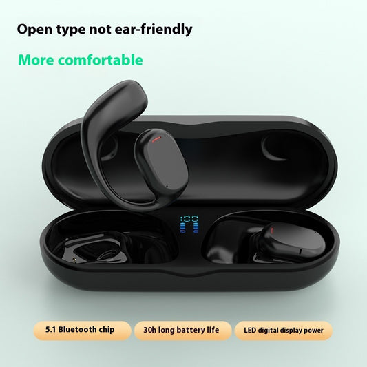 Auricular de conducción ósea inalámbrico supraaural