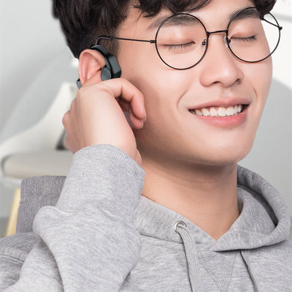 Auricular de conducción ósea inalámbrico retroaural clásico