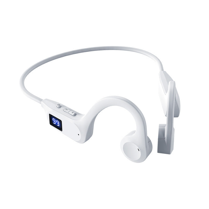 Auricular de conducción ósea inalámbrico retroaural con batería larga