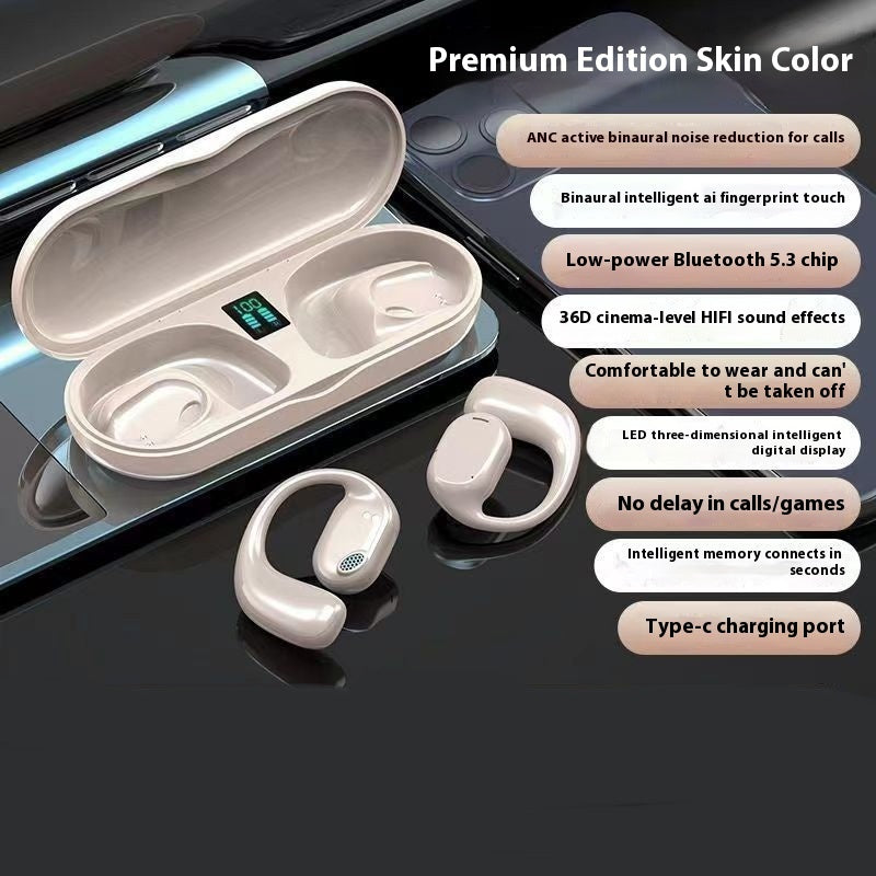 Auricular de conducción ósea inalámbrico supraaural