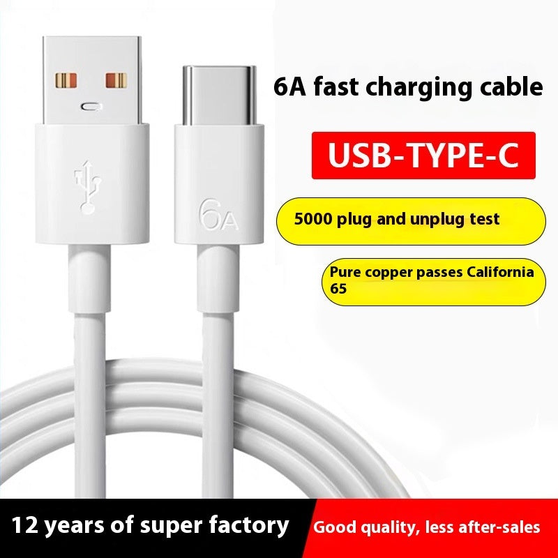 Cable de carga rápida blanco para auriculares de conducción ósea